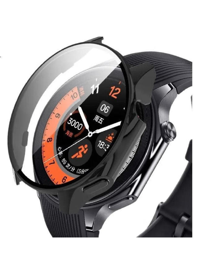 Ten Flashes Oppo Watch X Protective Case + Protective Film, Full Coverage Integrated Oppo Watch X Watch Protective Case & Screen Protector, Scratch-Resistant Hard Case, Anti-Fingerprint - Image 1