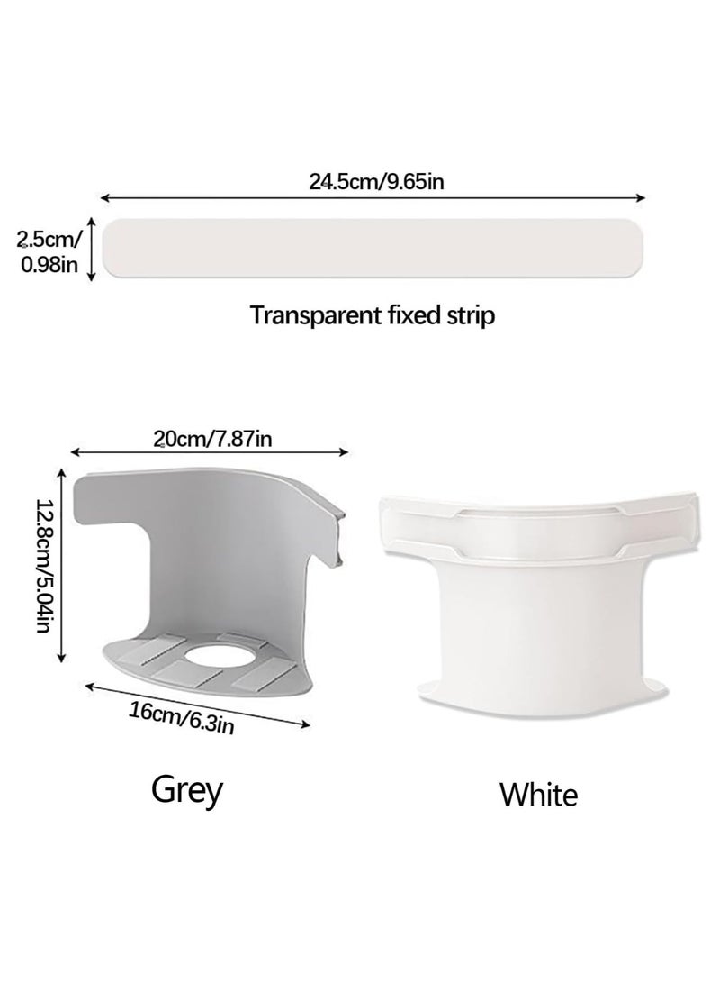 حاملات ملاءات قابلة للقفل، مجموعة من 4 حوامل ملاءات للزوايا، تثبت ملاءات السرير بإحكام في مكانها، لجميع أحجام الملاءات، حاملات ملاءات غير قابلة للانزلاق تثبت ملاءات السرير بإحكام في مكانها، سهلة التركيب (رمادي) - Image 2