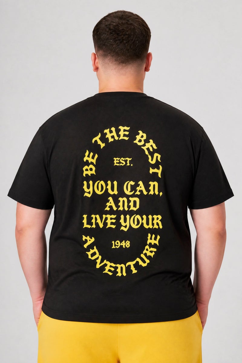PUMA Men Sportswear Fit Short Sleeve Outdoor T-Shirt, Black - Image 4