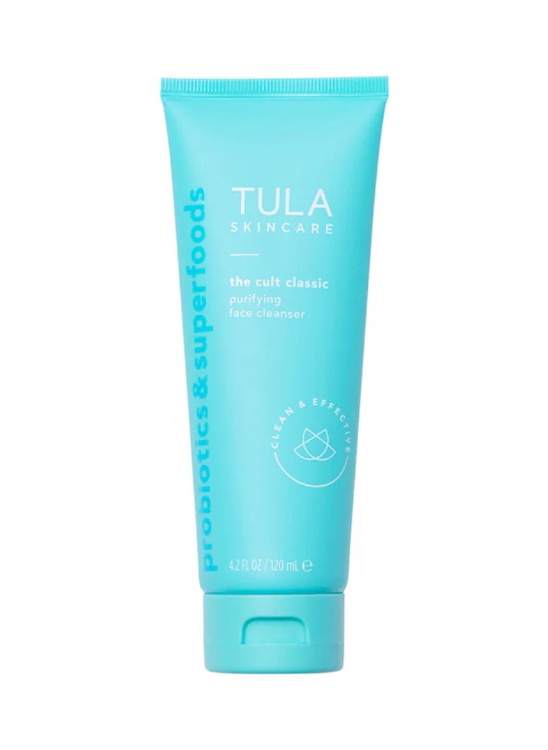 TULA TULA SKINCARE The Cult Classic Purifying Face Cleanser 120ml  - Image 1