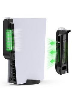 ماركة غير محددة ملحقات مروحة التبريد لجهاز PS5، مبرد قوي ثلاثي الإيقاف بنظام USB ممتد لجهاز PS5 إصداري CD-ROM ورقمي (أسود)  - Image 1