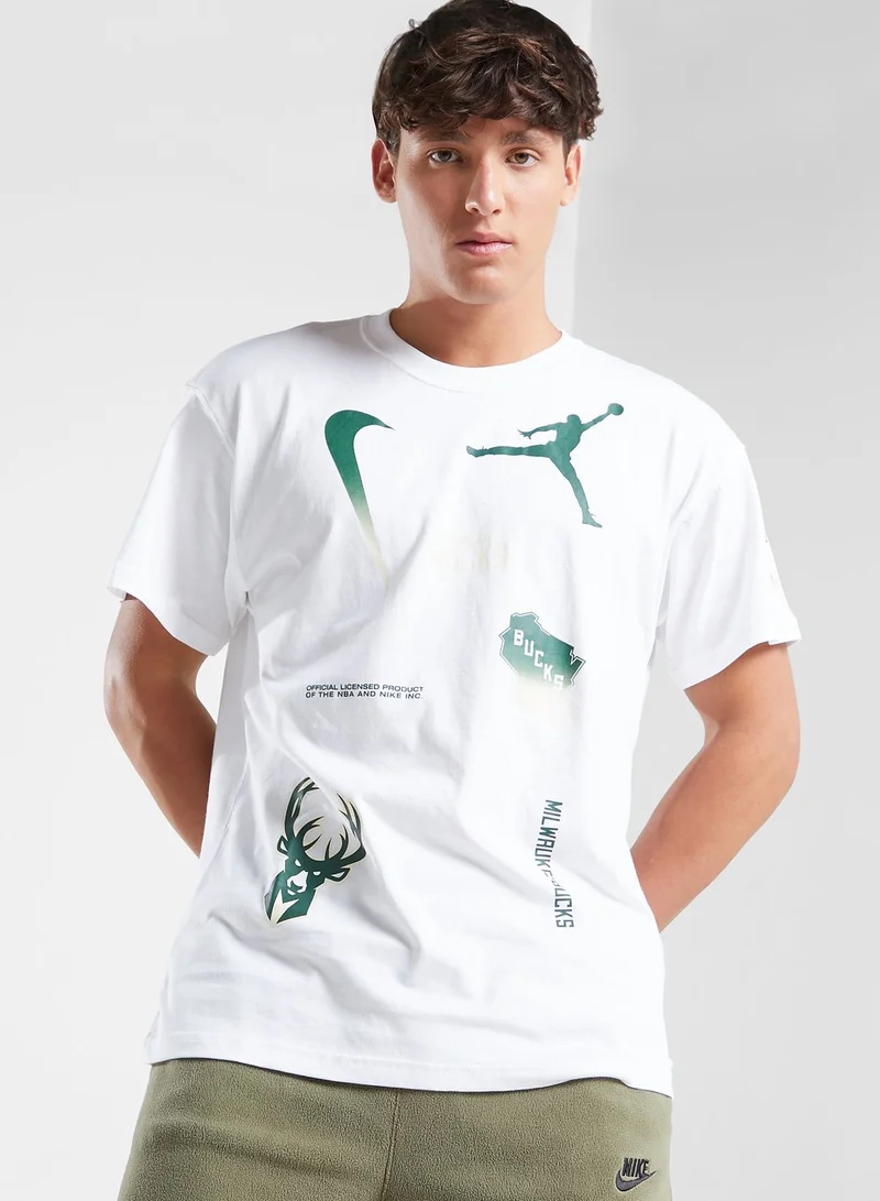 Nike Milwaukee Bucks Statement Max90 T-Shirt