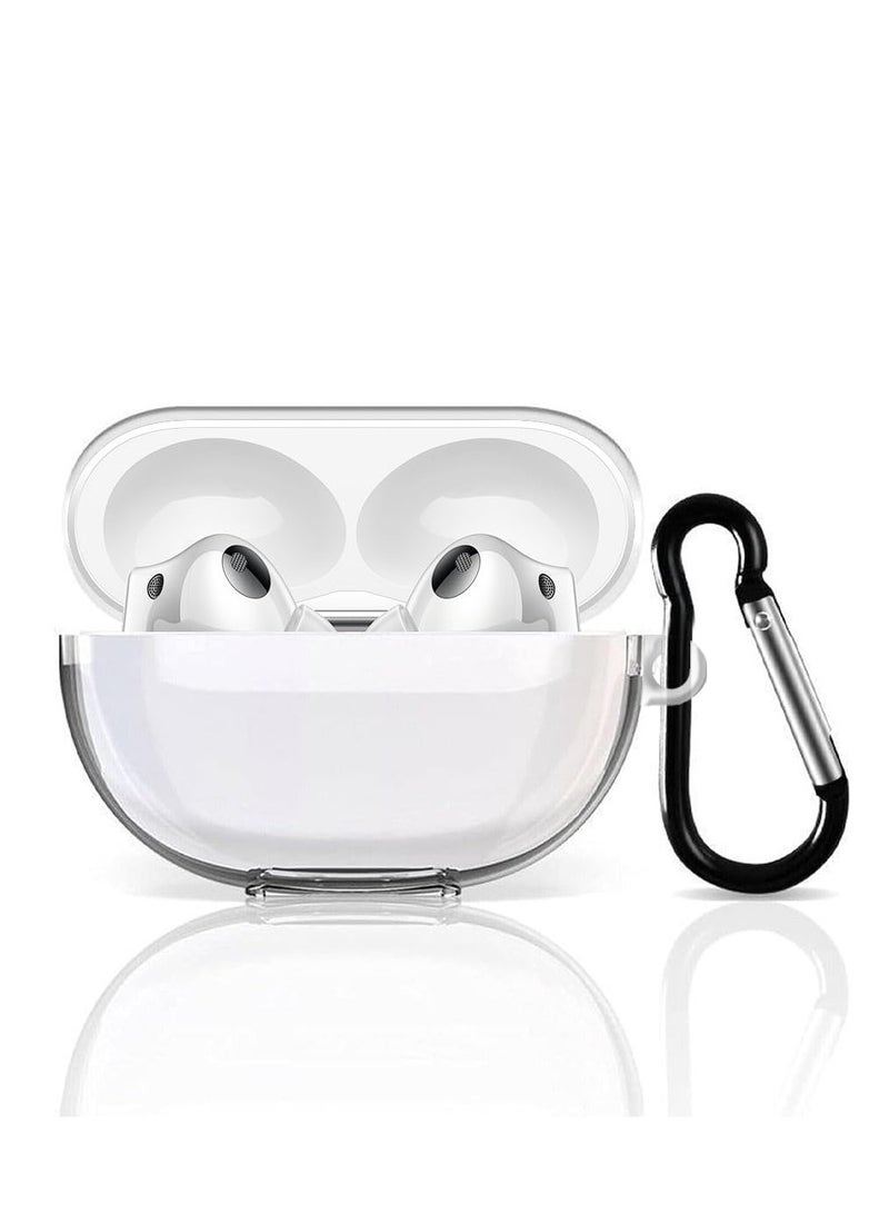 For Huawei Freebuds Pro 2 Case TPU Soft Thin Light-Weighted Cover with Key Chain - Image 1