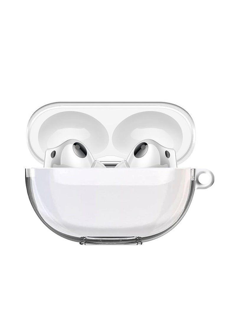 For Huawei Freebuds Pro 2 Case TPU Soft Thin Light-Weighted Cover with Key Chain - Image 2