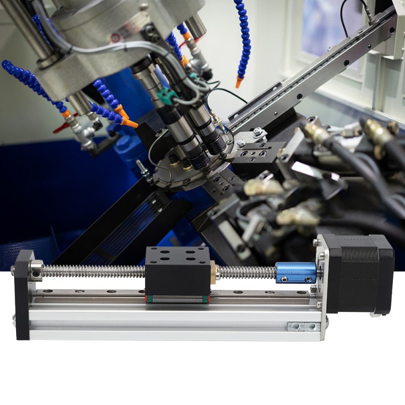 BACHIN Linear Sliding Table: 100/200/300mm High-quality Material High Strength - High-precision Smooth Movement CNC Slide Table for CNC Lathe Machines - Image 4