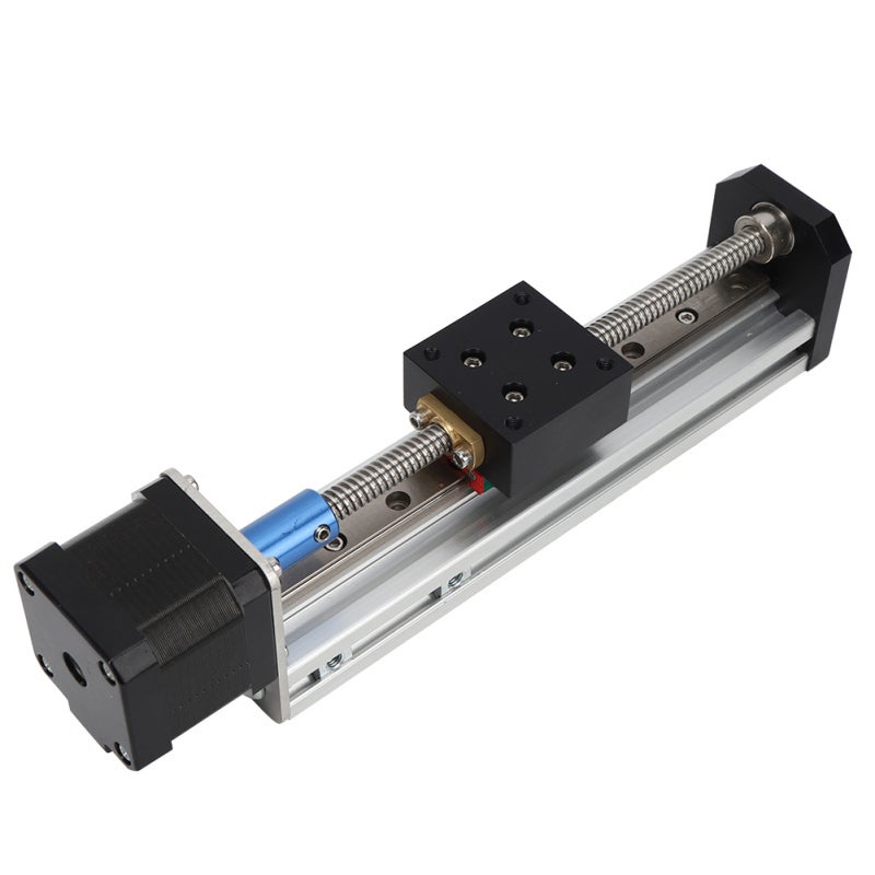 BACHIN Linear Sliding Table: 100/200/300mm High-quality Material High Strength - High-precision Smooth Movement CNC Slide Table for CNC Lathe Machines - Image 1