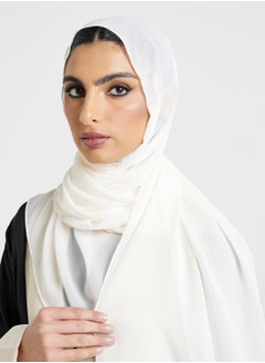 Khizana Two Toned Abaya With Sheila  - Image 4