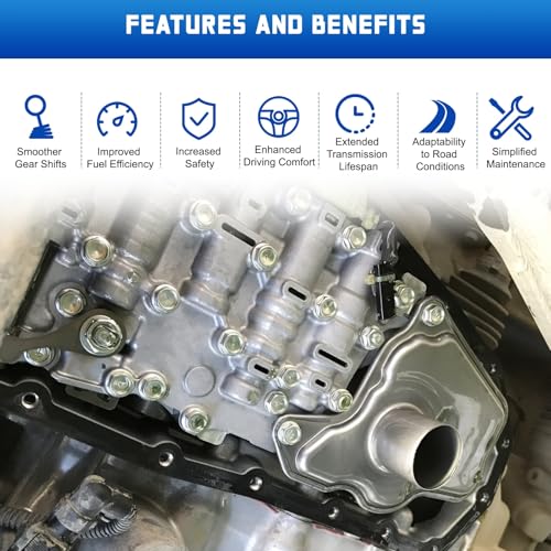 Kessocco 1set Transmission Solenoid Kit 4L60E 4L65E 4L70E Transmission Master Solenoid Kit EPC Shift Replacement for Chevy GMC Canyon Envoy Safari Sonoma Rainier Roadmaster Fleetwood - Image 3