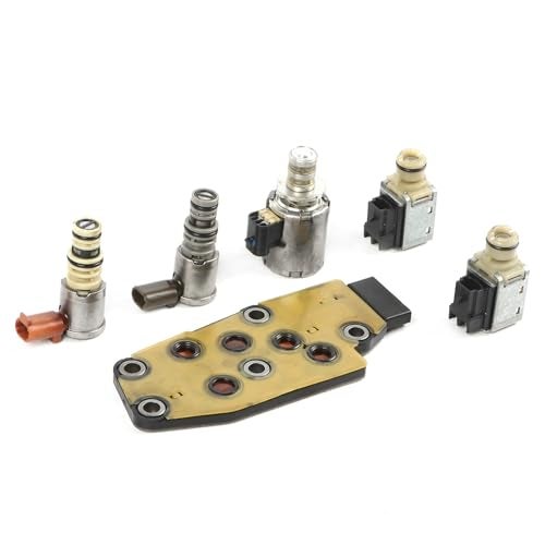 Kessocco 1set Transmission Solenoid Kit 4L60E 4L65E 4L70E Transmission Master Solenoid Kit EPC Shift Replacement for Chevy GMC Canyon Envoy Safari Sonoma Rainier Roadmaster Fleetwood - Image 1