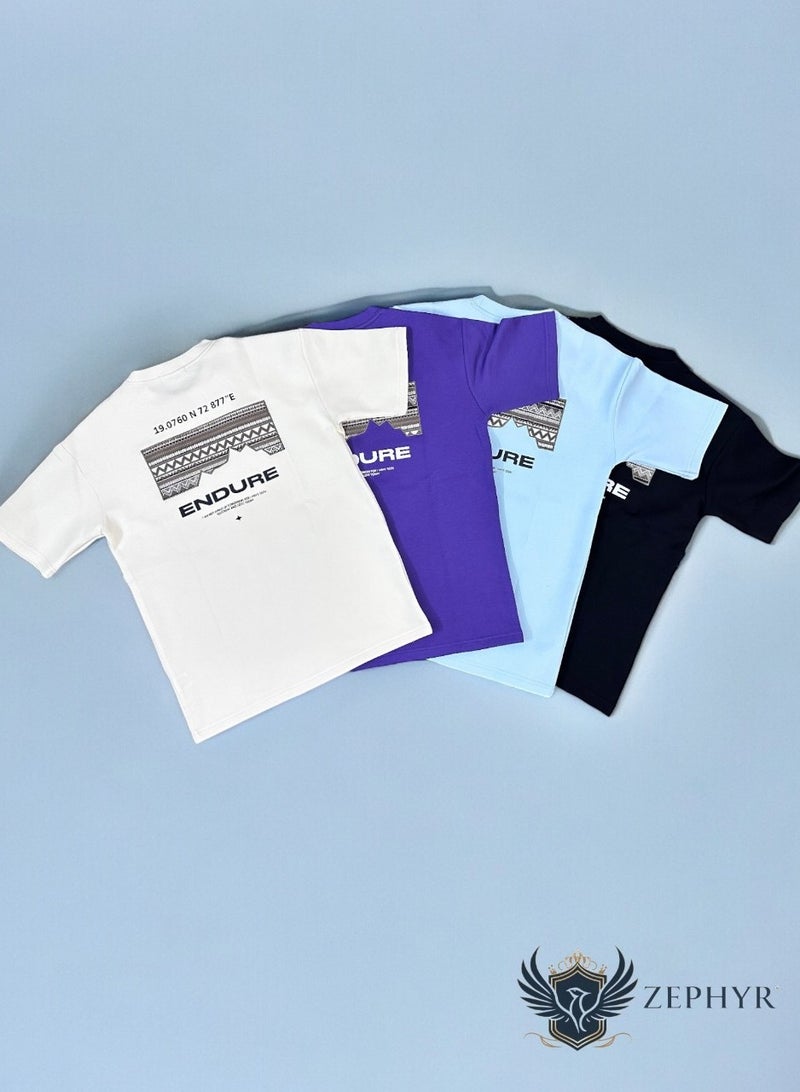 زيفير تيشيرت بقصة واسعة اوفر سايز - Image 4