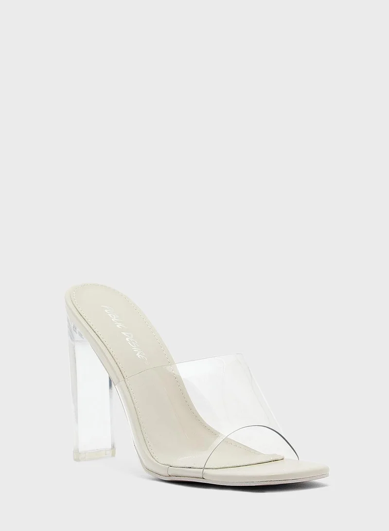 PUBLIC DESIRE Alissa High Heel Sandals