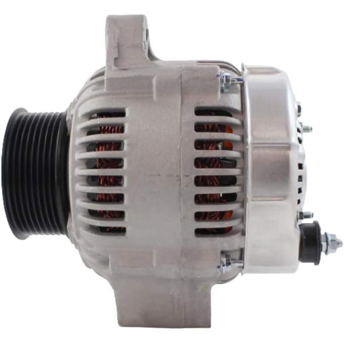 RAREELECTRICAL New 12V 120Amp Alternator Compatible With Komatsu Applications By Part Number Only 70024276 - Image 2