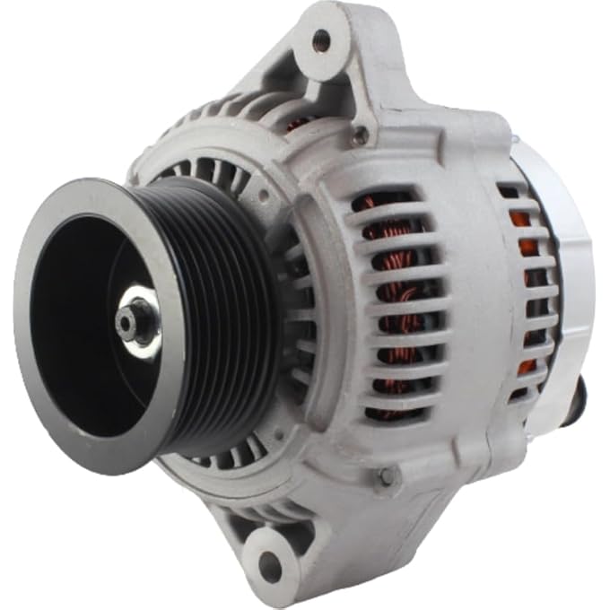 RAREELECTRICAL New 12V 120Amp Alternator Compatible With Komatsu Applications By Part Number Only 70024276 - Image 4