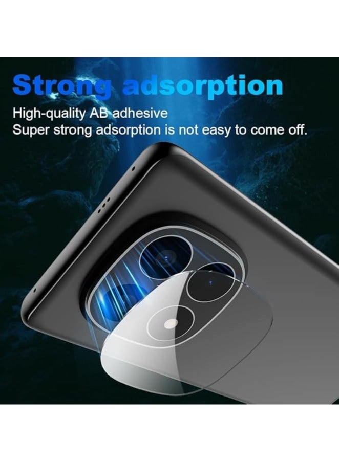 General Camera Lens Protector Compatible with Xiaomi Redmi Note 14 Pro Plus/Redmi Note 14 Pro+, [2 Pack] HD 9H Hardness Tempered Glass Anti-Scratch Camera Film  - Image 4