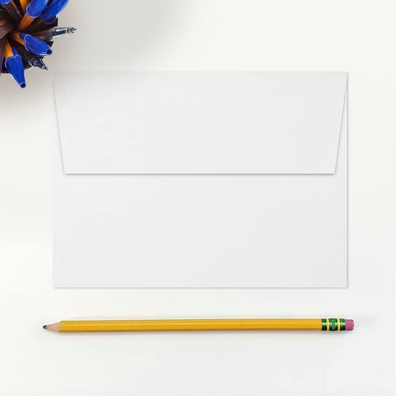 LUXPaper A7 Invitation Envelopes | Peel & Press | 5 1/4" x 7 1/4" | Bright White | 32lb. Paper Weight (80lb. Text) | 50 Qty - Image 4