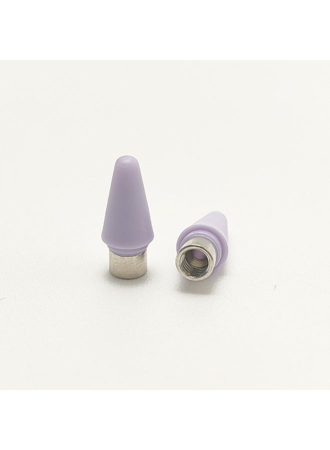 Supply Capacitance Pen Universal Replacement Head Tablet Nib Stylus Replacement Pen Tip Tablet Replacement Pen Tip-Color:Light Purple