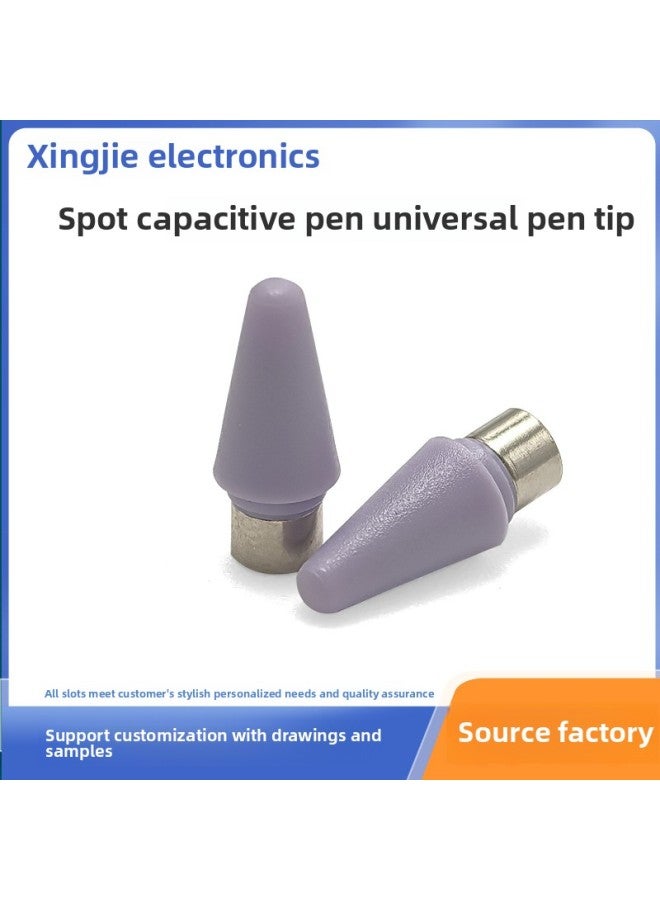 Supply Capacitance Pen Universal Replacement Head Tablet Nib Stylus Replacement Pen Tip Tablet Replacement Pen Tip-Color:Light Purple