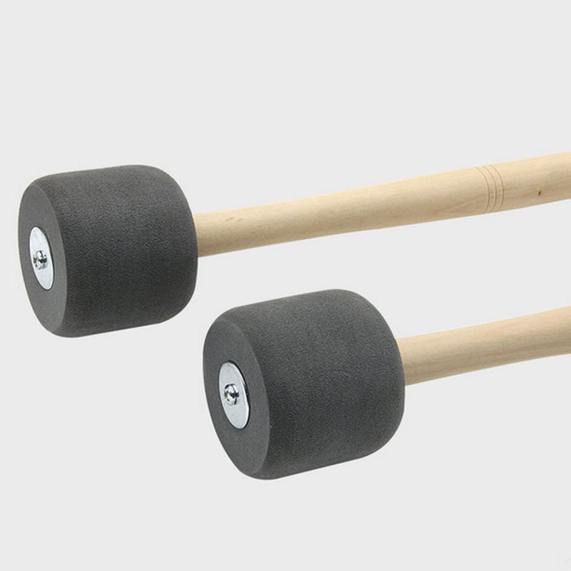 2pcs Drumstick Drum Mallet Sticks Wood Handle Percussion Instrument Accessories - Image 2