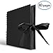 INNOCHEER INNOCHEER Scrapbook, 80 Pages Photo Album, Great for Craft Paper DIY Anniversary, Wedding, (Black) - Image 2