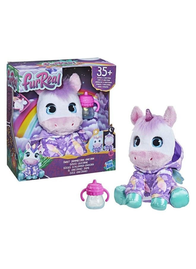 Sweet Jammiecorn Unicorn Interactive Plush Toy, Lightup Toy With 30+ Sounds And Reactions, Unicorn Soft Toy, Ages 4 And Up