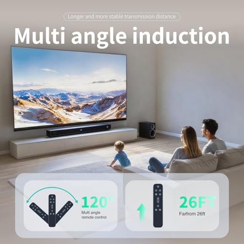 ZWP Replacement Remote Control fit for JBL 9.1 Channel Sound Bar Speaker System JBLBAR913DBLKAM - Image 5