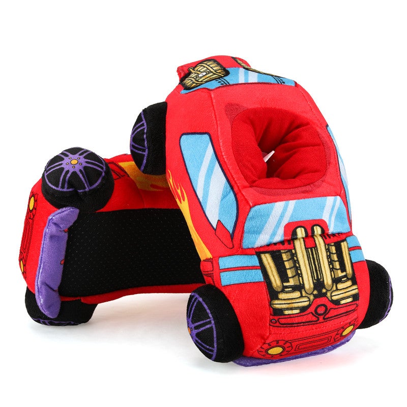 Lucky Kids Kids Cute Cartoon Plush Slippers – Soft Warm Fuzzy Indoor Shoes with Anti-Slip Sole, Cozy Winter Slippers for Boys and Girls - Image 1