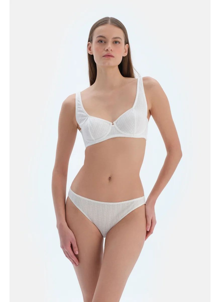 dagi Ecru Pointel Underwire Bra