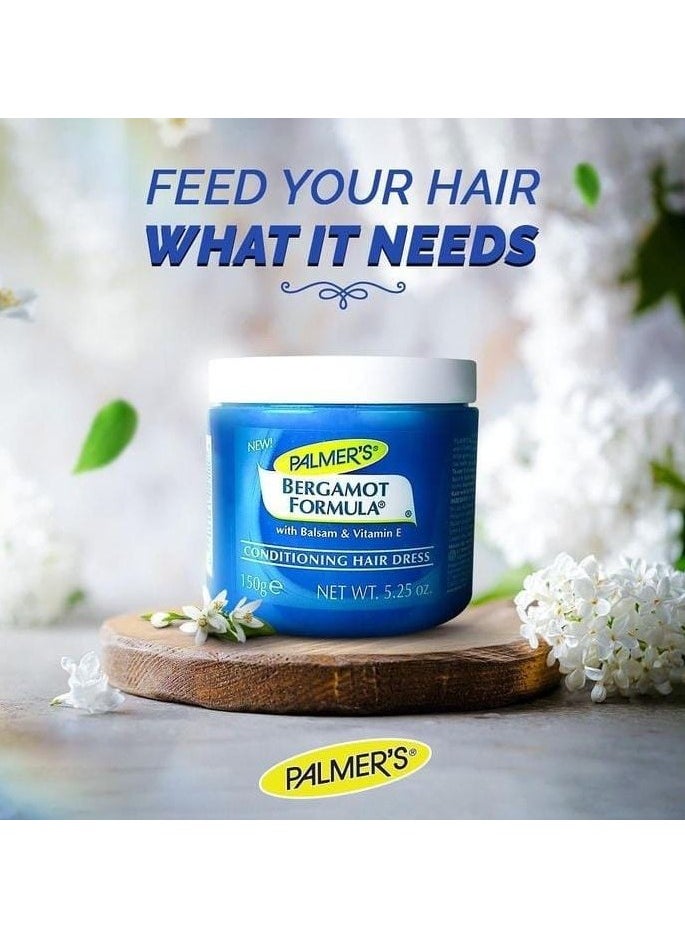 PALMER'S - PALMER'S Bergamot Formula With Balsam&Vitamin E Conditioning Hair Dress Cream 150ml - Image 1