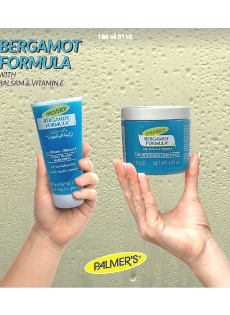 PALMER'S - PALMER'S Bergamot Formula With Balsam&Vitamin E Conditioning Hair Dress Cream 150ml - Image 1