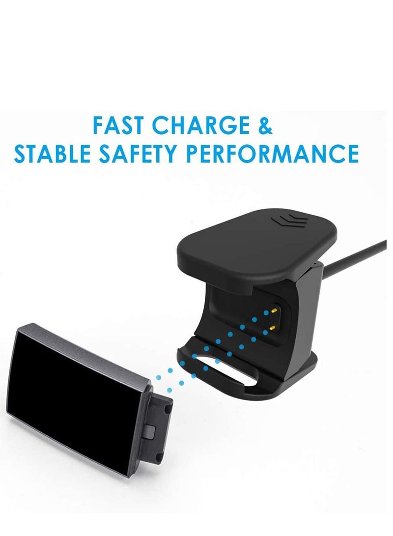 SYOSI Charger Cable Compatible with Fitbit Charge 3,Replacement USB Charging Cable Cord Clip Dock Accessories Adapter for Charge 3 Heart Rate Fitness Wristband - Image 5