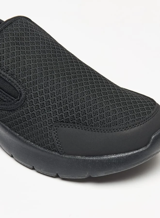 Dash Women Textured Slip-On Sports Shoes with Pull Tabs