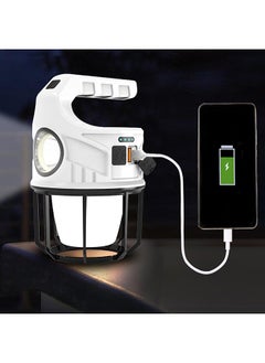 XiuWoo Solar Camping Lamp LED Camping Lantern Tent Light USB Rechargeable Camping Lights Emergency Lantern 3 Modes Waterproof Outdoor Lantern for Camping Hiking  - Image 5