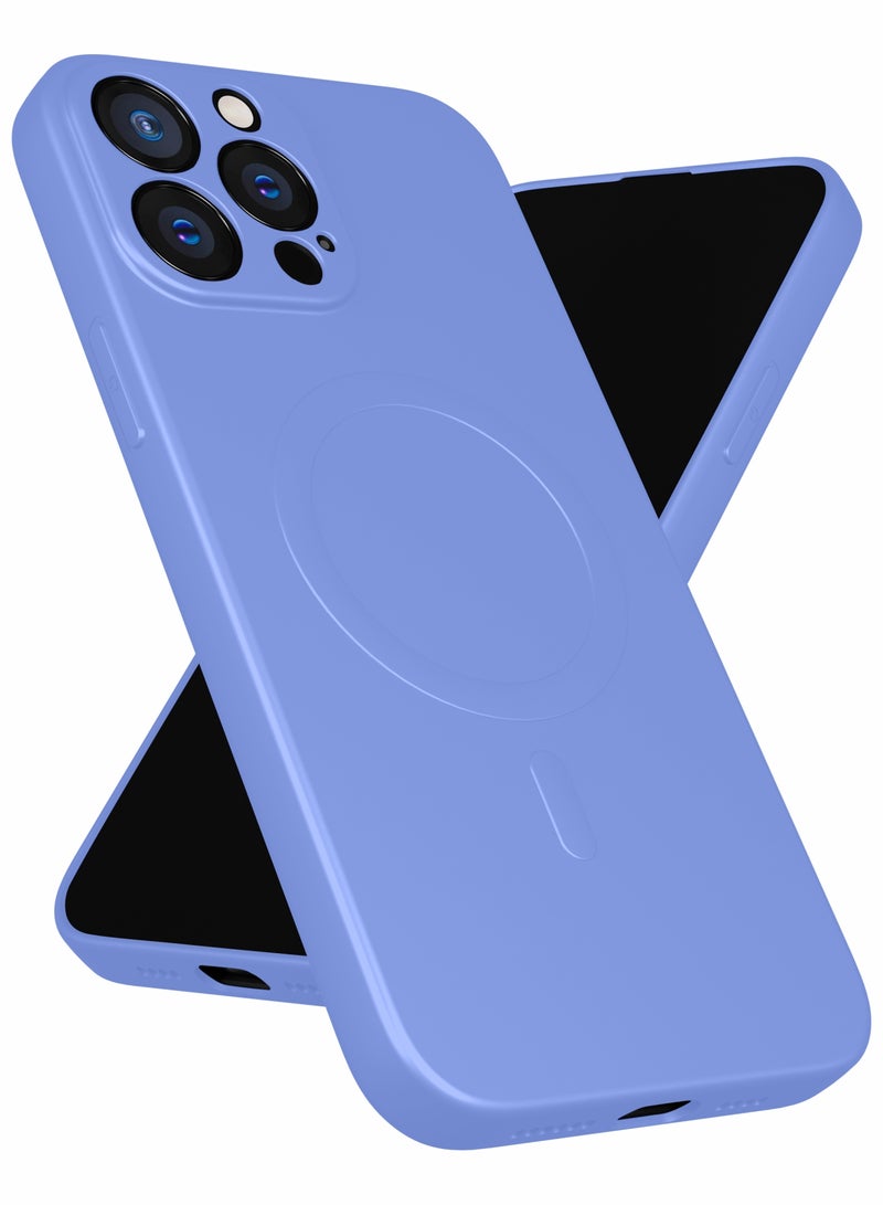 MOBILIUS for iPhone 13 Pro Max Case, Soft Anti-Scratch Microfiber Lining, Compatible with MagSafe, Shockproof Phone Case for iPhone 13 Pro Max, Purple - Image 1