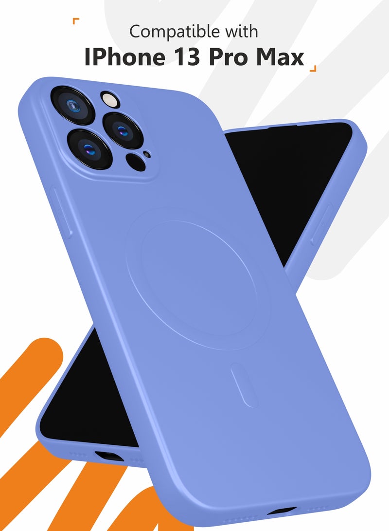 MOBILIUS for iPhone 13 Pro Max Case, Soft Anti-Scratch Microfiber Lining, Compatible with MagSafe, Shockproof Phone Case for iPhone 13 Pro Max, Purple - Image 2