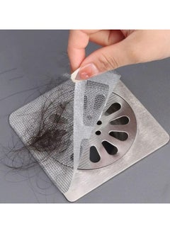 RIYAD GADGETS 10 PCS Disposable Shower Drain Cover Hair Catcher Mesh Stickers, for Human and pet Hair, Bathtub, Bathroom, Laundry, Sink, Kitchen,  - Image 5