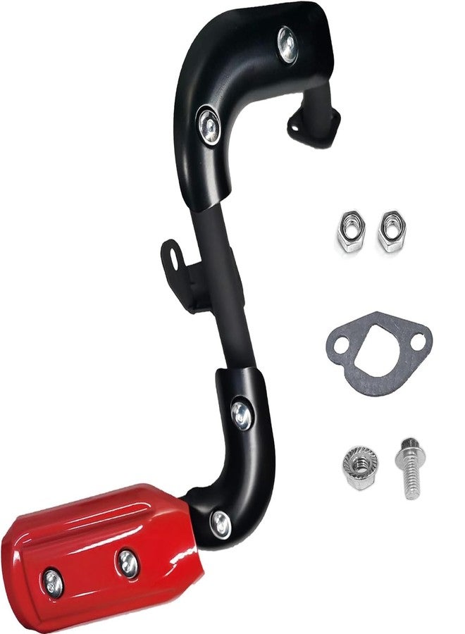 Chikia CT200U Upgrade Exhaust Pipe with Muffler Silencer Kit Replacement for Coleman CT200U BT200X CT200U-EX Axis M200 Mini Bike - Image 5