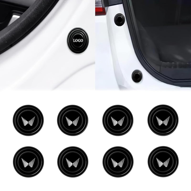 Kidoca Car Shock Absorber Door Guard Protector Rubber Pads Compatible for Mahindra Scorpio, Thar, XUV 300, XUV 400, XUV 700, XUV 500, Bolero, Marazzo, KUV 100, Xylo, Alturas, Quanto, Verito, XUV 3XO - Image 1