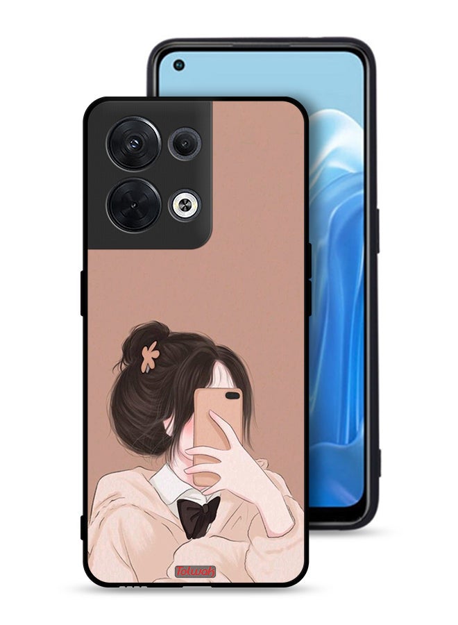 Tolwak غطاء حماية أوبو رينو8 5G لالتقاط السيلفي - Image 1