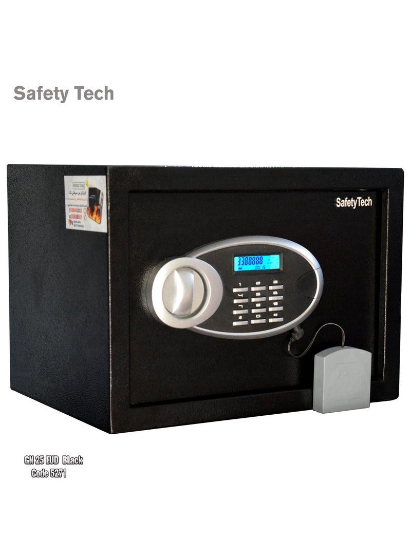 Safety Tech Safety Tech GN25 EUD Electronic Safe – Smart Alarm and Password System  - Image 4
