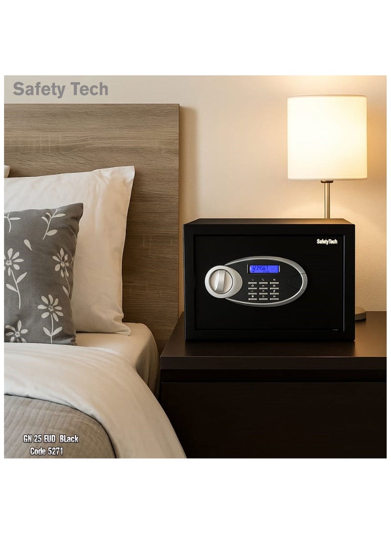 Safety Tech Safety Tech GN25 EUD Electronic Safe – Smart Alarm and Password System  - Image 5