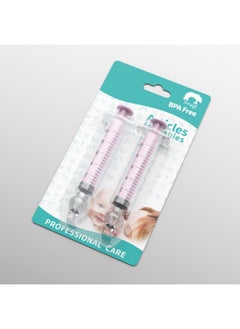 Generic Needle Type Baby Nasal Washer For Children And Infants Baby Nasal Washer 10ml-Net Content:Pink Suction Card 10ml  - Image 1
