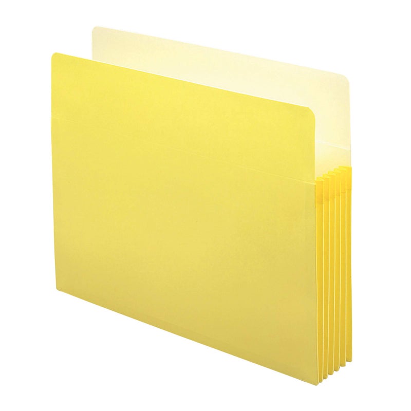 Smead Pocket, Letter, Straight, 5.75-Inch Expansion, Yellow, 10 per Box (73243) - Image 1