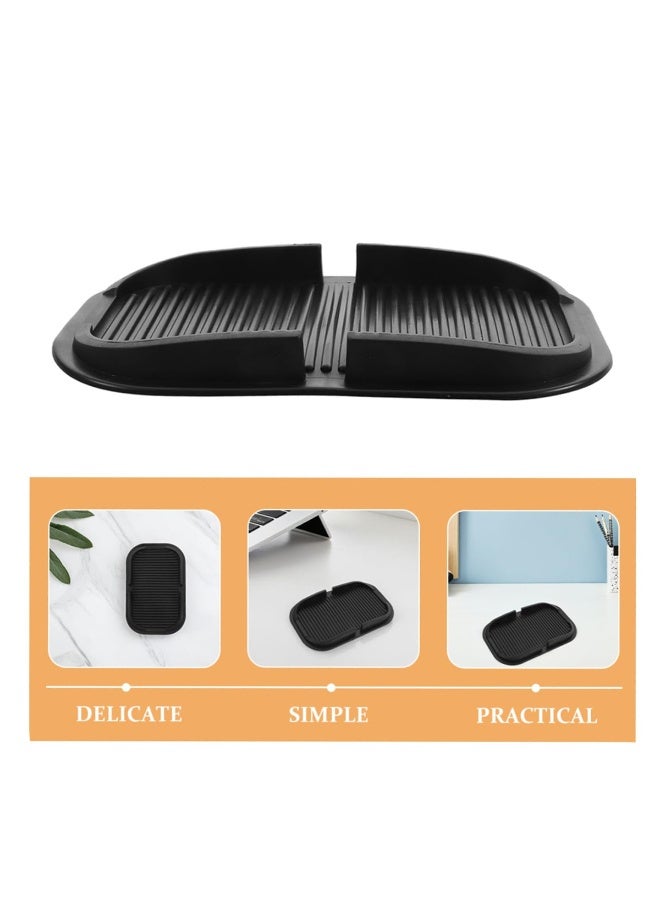 MOB Anti-Slip Dashboard Pad for Mobile Phone, Keys & Coins – Universal Car Skidproof Mat, Non-Slip Silicone Dashboard Holder, Easy to Clean, 15.5×10cm (Black) - Image 5