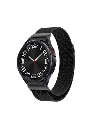 Replacement Strap For Samsung Galaxy Watch 6 Milanese Metal Watch Band Black - pzsku/ZD2FADB6D855397DECC7DZ/45/_/1714870543/58277a40-6048-4419-ad67-ce600719a262