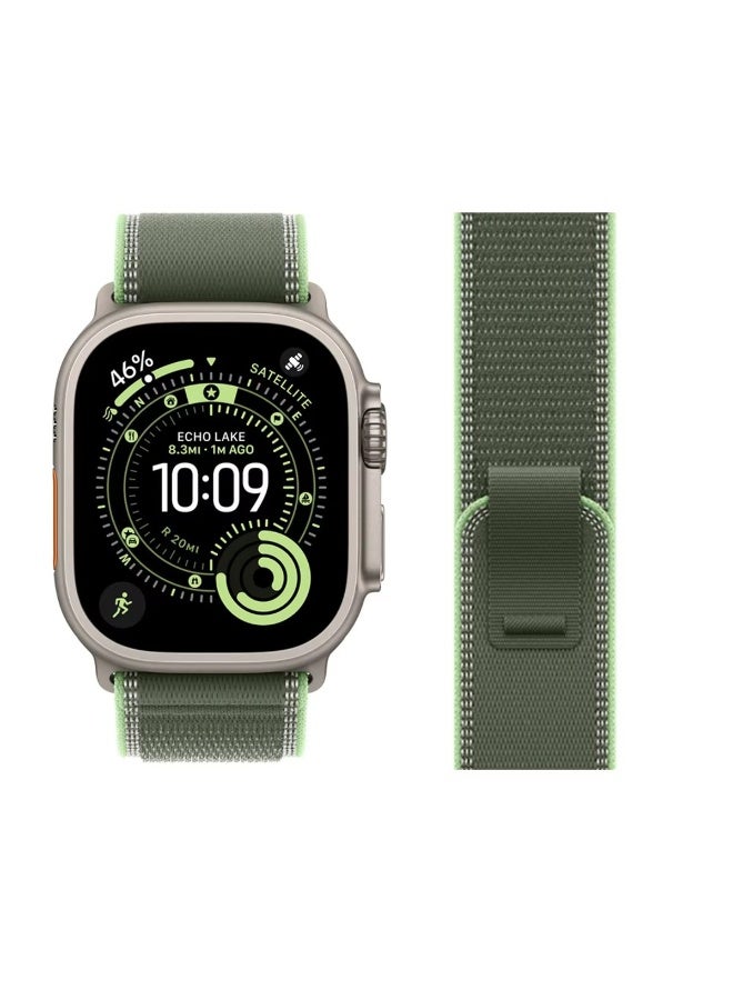 Trail Loop Watch Band for Apple Watch Ultra 3 | 2 | 1, 49mm/45mm/44mm/42mm Soft Nylon Strap Compatible with iWatch Series 11/10/9/8/7/6/5/4/3/2/1 - Image 1