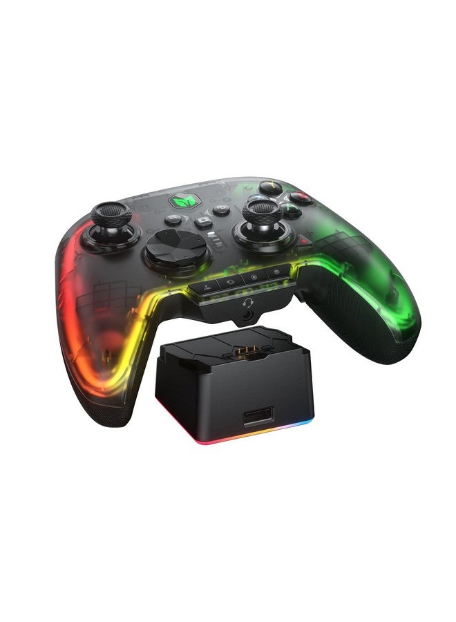 BIGBIG WON Wireless Switch Controllers For Nintendo Switch/Pc Windows/Android/Ios, Bluetooth Wired Pc Game Controller With 6 Axis Gyro/Vibration/Turbo/Nfc/Wake Up, Gaming Controller With Charging Dock - Image 1