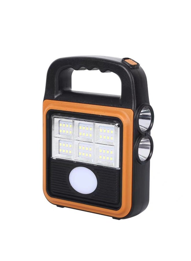 LED Camping Light Strong Light Charging Flood Light Outdoor Emergency Light Camping Camping Stall Portable Home Flashlight