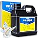 YumCraft راتنج UV 1000 جرام راتنج شفاف قاسي منخفض الرائحة نوع الأشعة فوق البنفسجية لعمل المجوهرات والحرف اليدوية والرسم خالي من الفقاعات الشفافة راتنج الإيبوكسي للتشكيل والتماثيل - Image 2
