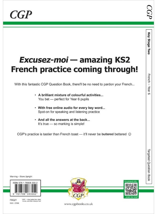 Coordination Group Publications Ltd (CGP) KS2 French Targeted Question Book - Year 6 - Image 2