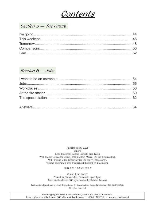 Coordination Group Publications Ltd (CGP) KS2 French Targeted Question Book - Year 6 - Image 4